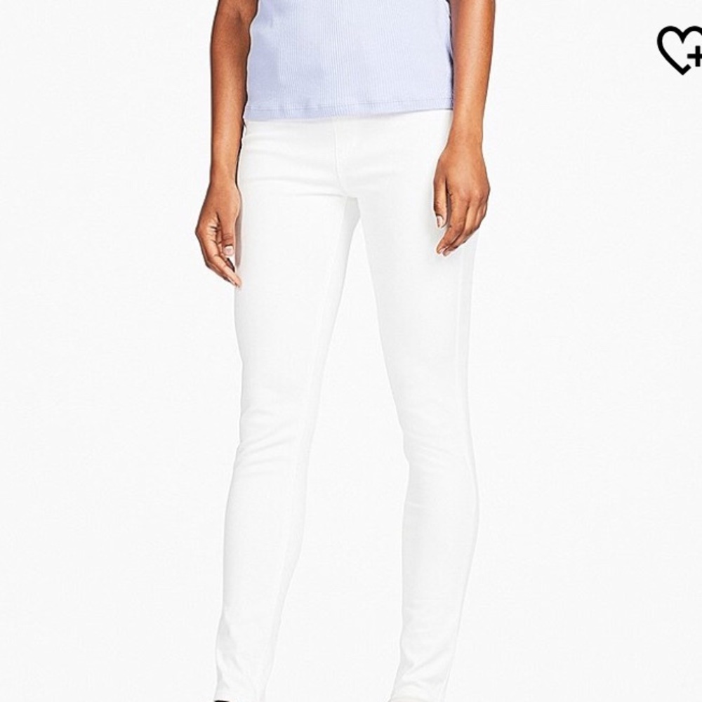 WHITE JEGGING